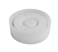 Stampo Per Portacandele - In Resina Fai-da-te In Silicone, Set Di Stmpi Per Candelieri, Pentagramma A Cuore Circolare | In Resina Epossidica, Ornamenti Da Scrivania Artigianali, Per Pro