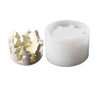 Stampo per portacandele in silicone per tè, per stampaggio di candelieri - Stampo per portacandele per coniglio di Pasqua,Stampo a rilascio facile, supporto per candele riutilizzabile, arte di