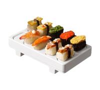 Stampo per pressa per sushi, stampo per sushi,Macchina per sushi rettangolare - 10 in 1 giapponese Onigiri Sushi & Nigiri stampo per palline di riso, kit per sushi fai da te, per riso
