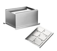 Stampo per pressa tttofu - scatola produttore ttofu in acciaio inox 304, pressa per formaggi per alimenti | Stampo per tofu di alta qualità per uso domestico, strumento di pressatura riutilizzabile