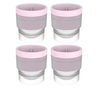 Stampo Per Produttore Di Palline Di Ghiaccio, Di Silicone Riutilizzabile, Stampo A Di Ghiaccio Rotondo, Design Di Rilascio Facile, Migliora La Presentazione Delle Bevande, Blu, Rosa, Bianc