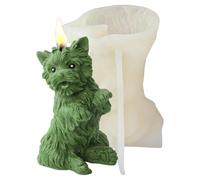 Stampo per pulizia del cane - Pet Paw Print & Statue Casting Kit | Stampo in silicone riutilizzabile per gesso, resina e cemento, per crepuscoli, artigianato e decorazioni per la casa