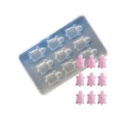 Stampo per puzzle portatile 3x3 Stampi per giochi gioco Texture in silicone per l ' allenamento del pensiero e della reazione nei bambini e negli adulti Stampi per l ' interazione genitore-figlio