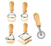 Stampo per Ravioli, 5 Pezzi Taglia Ravioli, Timbri per Ravioli e Taglierina per
