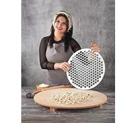 Stampo per ravioli di alta qualità, 40 cm, con 200 fori, utensile da cucina, facile e veloce, compatibile con Mantı, Pelmeni, Knödel e altri
