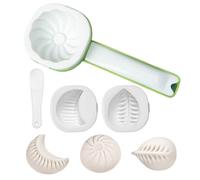 Stampo per Ravioli e Bao | Stampo manuale per Pasta per Ravioli e | Pressa Baozi per Formare Pasta a - per Casa Appartamento Domestico Dormitorio Empanadas Torte di Luna Feste