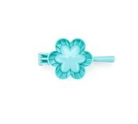 Stampo per ravioli e torte, strumento da cucina in plastica, per ravioli e torte, a forma di cuore, farfalla, fiore, confezione da 1 (fiore S)