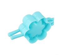 Stampo per ravioli e torte, strumento da cucina in plastica, per ravioli e torte, a forma di cuore, farfalla, fiore, confezione da 1 (fiore M)