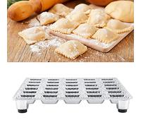 Stampo per ravioli - Piastra da 30 Raviolis - Strumento da cucina per produttore di stampi in lega di alluminio durevole
