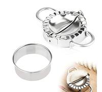 Stampo Per Ravioli, Set Di 2 Ravioli Dumpling Maker in Acciaio Household Kitchen Ravioli Cinesi Stampi per Dumpling Ravioli Pierogi