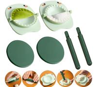 Stampo Per Ravioli,Stampi Per Fai-Da-Te 2 Set,Per Noodle,Per Manuale Ergonomica Stampo per dumpling,Stampo Per Cinesi