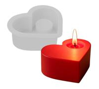 Stampo per recinzione a forma di cuore, stampo in silicone 3D a forma di amore per - Decorazione a forma di resina epossidica per San Valentino Matrimonio Amici Festa di famiglia