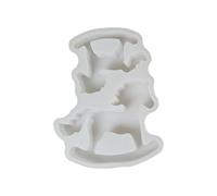 Stampo per resina con design cavallo | Forma in silicone per animali da crafting - Stampo per colata in resina a tema cavallo - per Cucina, Cioccolato, Gesso, Cemento, Resina, Artigianato, Regali per