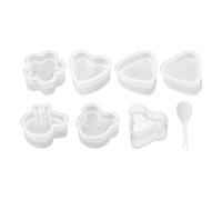 Stampo Per Riso Sushi | 8 Pezzi Utensili Fai Da Te Riutilizzabili In Stile Cartone Animato Con Superficie Liscia | Stampo Pressa Per Palline Di Riso,Per Pranzo Picnic Casa Cucina Cucina Domestica