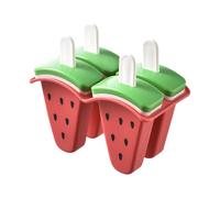 Stampo per , riutilizzabile per 4 poli, vassoio di congelamento in silicone con bastoncini contenitore di stoccaggio per yogurt e frutta