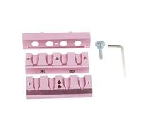 Stampo per rossetto fai te a becco doppio uso 12,1 mm, 4 fori, creatore professionale per balsamo per labbra, accessori cosmetici argento spazio oro rosa, lavorazione CNC di (Oro rosa)