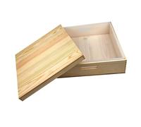 Stampo per sapone in legno Stampo per sapone in silicone con coperchio Fodera in