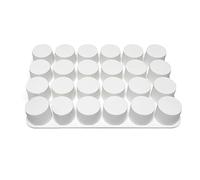 Stampo per sapone in silicone quadrato ovale stampo per fondente decorazione torta cilindro a forma di cuore cioccolato fatto a mano caramelle stampo da forno a forma di cuore antiaderente stampi per