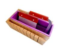 Stampo Per Sapone | Modna Ochronna Osłona Na Drążek Z Sznurkiem,Kit Per La Produzione Di Sapone Da 1300 G,Per Progetto Cura Della Pelle Quotidiano E Festivo Per Donne E Uomini