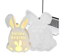 Stampo per sapone per coniglio animale, stampo in silicone per cioccolato stampo per gesso coniglietto stampo antiaderente stampo per decorazioni pasquali per feste di Pasqua matrimonio