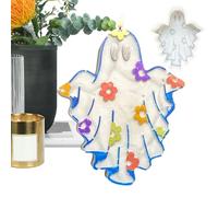 Stampo per sapone per fantasma, stampo da forno a forma di fantasma, colata manuale in silicone, aspetto realistico, per realizzare fatte a mano, aromaterapia, ornamenti in gesso