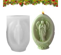 Stampo per sapone religioso della Vergine Maria - Stampo per fondente a tema pasquale | Stampo antiaderente per decorazioni pasquali per colata di resina epossidica, ornamenti in cemento