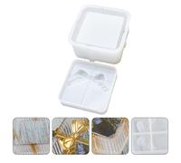 Stampo Per Scatola Di Immagazzinaggio Forma Quadrata Resina Epossidica Silicone