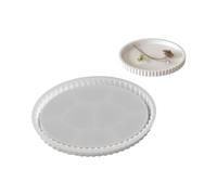 Stampo Per Scatola Ovale Robusto E Portagioielli. Elegante Stampo In Silicone A Strisce Creare Stampi Vassoio Ovale Personalizzati Piatti O Posacenere E Perline.