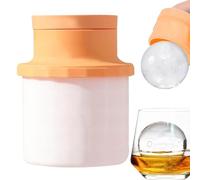 Stampo per Sfere di Ghiaccio | Stampo in Silicone 2 in 1 per Congelatore con Secchiello - Silicone Per Sfere Di Ghiaccio - Ideale Per Picnic Campeggio All'Aperto Feste Riunioni Con La Famiglia