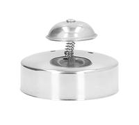 Stampo per sigillare panini Tipo a spinta Design a molla in acciaio inossidabile Utensili da taglio per torte facili da usare per la stampa del pane e la sigillatura delle torte