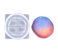 Stampo Per Sottobicchiere Con Vassoio Anti-traboccamento Stampo Sottobicchiere In Resina Epossidica Siliconica Utilizzato Realizzare Agata Artificiale Sottobicchieri Stampi In