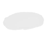 Stampo per sottobicchieri Stampo per vassoio traslucido fai-da-te Stampi per colata epossidica per porta gioielli Decorazione domestica Stampi in resina siliconica 9,4 X 13,4