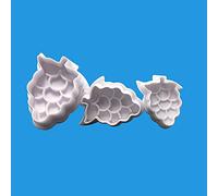Stampo per stampa a molla a forma di uva - Stampo per biscotti a forma di uva - Stampo per dolci fai da te a forma di uva - 3pcs/set