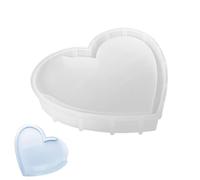 Stampo per stampaggio a forma di cuore - Stampo per luce notturna a forma di cuore per artigianato | Stampo artigianale per decorazione familiare, decorazioni per feste e matrimoni, stampo durevole