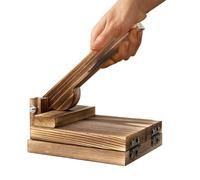 Stampo Per - Stampo Per Pressare L'impasto, Utensile Da Cucina Manuale Per Involucro In Legno, Pressa Per Per Empanada Per Ravioli E Wonton | Formatrice Di Pasta Per D