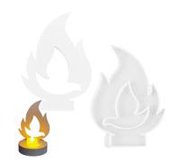 Stampo per statua di piccione, stampo per piccione per fondente | Stampo decorativo per portacandele con della pace della fiamma - da forno per topper per cupcake con zucchero candito