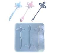 Stampo per stoviglie in silicone stampi per stoviglie stampo a forma di sabbia liquida ornamenti gioielli strumento per la creazione di cioccolato fondente