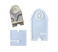 Stampo per supporto per telefono in silicone Supporto portatile Medio Orientale Supporto in silicone personalizzabile per strumento artistico in resina compatibile e personalizzabile