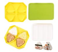 Stampo per sushi | Kit di pressa per palline di riso | Strumento per per panini dolci e deliziosi fatti in casa, palline di riso, biscotti