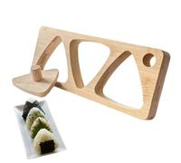 Stampo per sushi triangolare, pressa per sushi giapponese antiaderente a forma di triangolo, stampo pressa con alghe per cucinare, preparare pasti fatti in casa e picnic