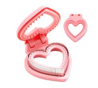 Stampo per tagliare il sandwich, taglierina per sandwich e sigillante,Stampo per sandwich a forma di cuore inossidabile | Stampino per biscotti cibo da picnic per bambini toast
