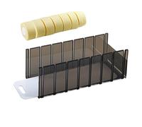 Stampo Per Tagliare La Torta Di Pasticceria - Affettatrice Per Divisione Adatta Agli Alimenti, Guida Spessore Regolabile, Strumento Per La Cottura Con Cuscinetto, Aiutante Per Il Porzionamento De