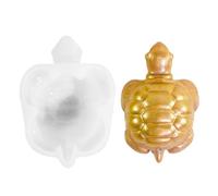 Stampo per tartarughe epossidiche, stampi per tartarughe epossidiche portatili, senza additivi, multifunzionali, in silicone 3D, riutilizzabili, per lavori fai da te