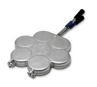 Stampo Per Tigelle 7 Posti In Alluminio Cm 28X8X54