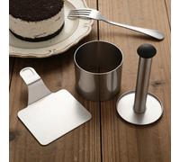 Stampo Per Tiramisù Fai Da Anello Dessert Con Spingitore Torta Sushi