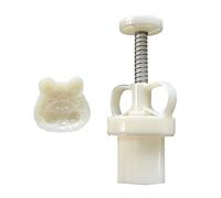 Stampo per torta a forma di luna dolce, modello per torta di fagioli verdi, stampato con pelle di ghiaccio in rilievo, strumento per la macinazione del dessert