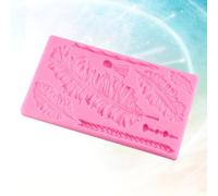 Stampo per torta a forma di piuma Stampo per dolci in silicone fondente per