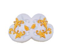 Stampo per torta dal design elegante in rilievo 5 modelli versatili per alimenti per gli appassionati di pasticceria artisti europei goffrati stampo bordo torta fondente