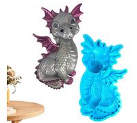 Stampo Per Torta Di Drago - Stampo In Silicone Di Drago 3D Per Artigianato Fai Da Te - Stampo In Resina Intagliato 3D Decorazione Drago Epossidico Stampo Drago Drago Drago Arte Dec