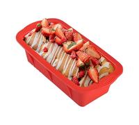 Stampo per torta - Mollds resistenti alle alte temperature | scatola rettangolare in silicone | Bakiing Pan Kitchen Toast Moldd | Tin da bakking deformante antiaderente per hamburger